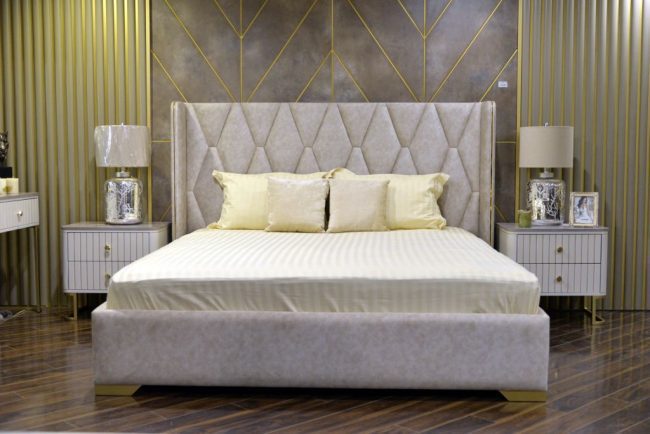 Buy Munich Bed Back Wall Online in Lahore - JF Homes
