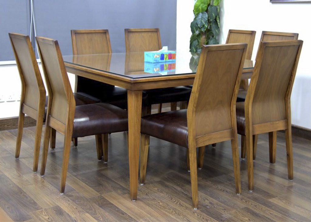 Julie – Dining Table With 8 Chairs