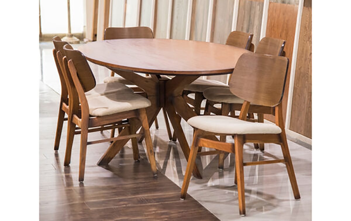 Tosca – Dining Table With 6 Chair Set