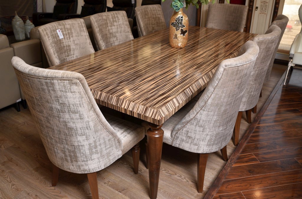 Luke – Dining Table With 8 Chairs