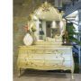 Buy Online unique Gold Dresser and Mirror in Pakistan - JF Homes